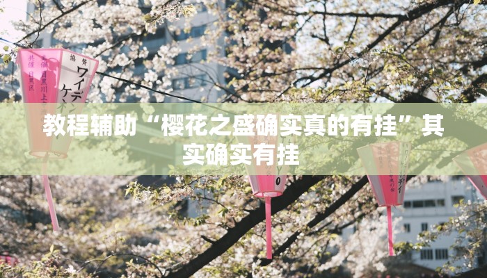 教程辅助“樱花之盛确实真的有挂”其实确实有挂 