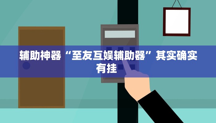辅助神器“至友互娱辅助器”其实确实有挂 