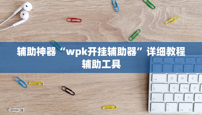 辅助神器“wpk开挂辅助器”详细教程辅助工具
