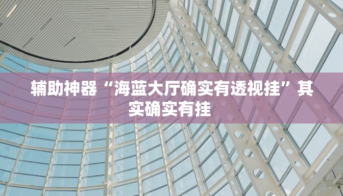 辅助开挂神器“嵊州麻将到底有没有挂”(透视)详细教程辅助工具