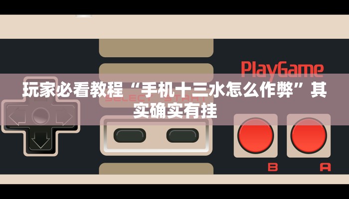 玩家必看教程“手机十三水怎么作弊”其实确实有挂 玩家必看教程“手机十三水怎么作弊”其实确实有挂