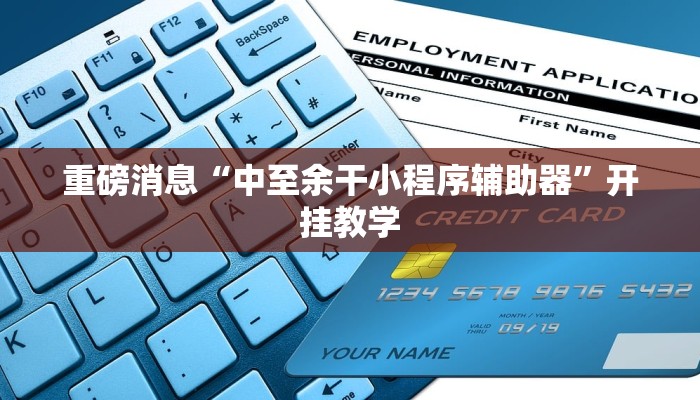 重磅消息“中至余干小程序辅助器”开挂教学