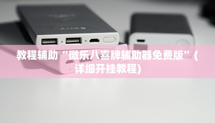 教程辅助“微乐八喜牌辅助器免费版”(详细开挂教程)