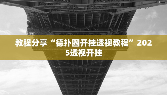 教程分享“德扑圈开挂透视教程”2025透视开挂 教程分享“德扑圈开挂透视教程”2025透视开挂