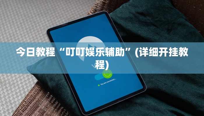 今日教程“叮叮娱乐辅助”(详细开挂教程) 今日教程“叮叮娱乐辅助”(详细开挂教程)