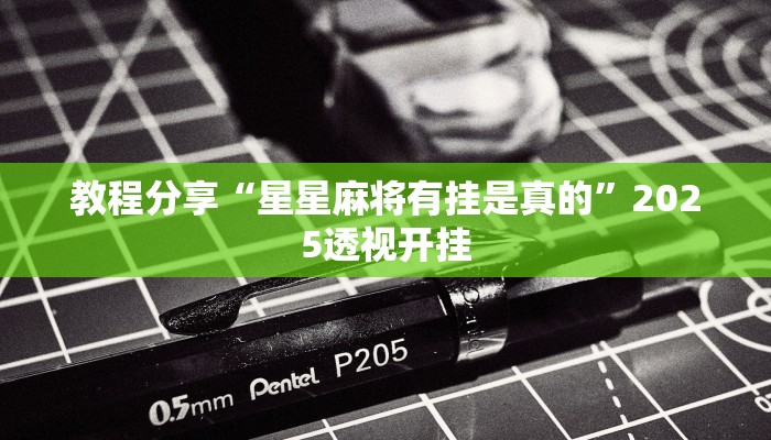 教程分享“星星麻将有挂是真的”2025透视开挂