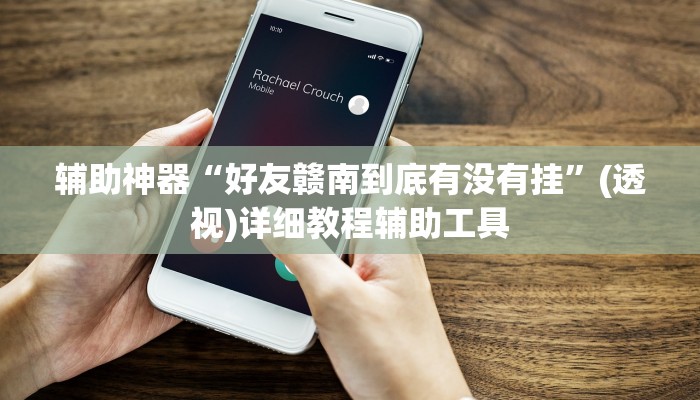 辅助神器“好友赣南到底有没有挂”(透视)详细教程辅助工具